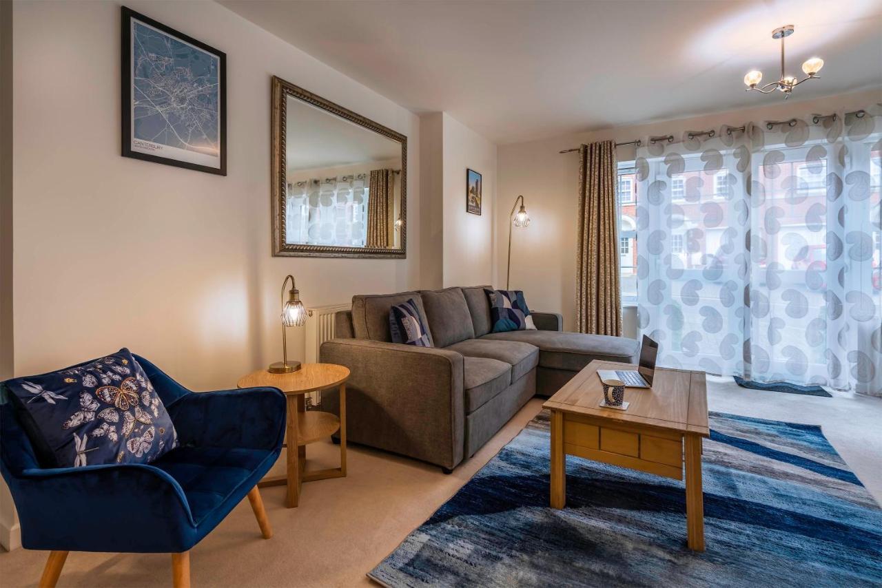 The Augustine - Modern Two Bed Ground Floor Apartment With Parking Canterbury Exteriér fotografie